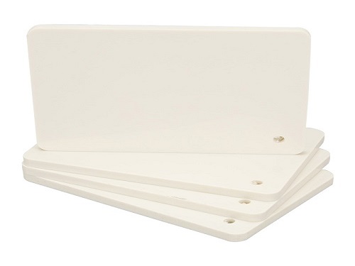 纯新料象牙白PVC板1.4密度